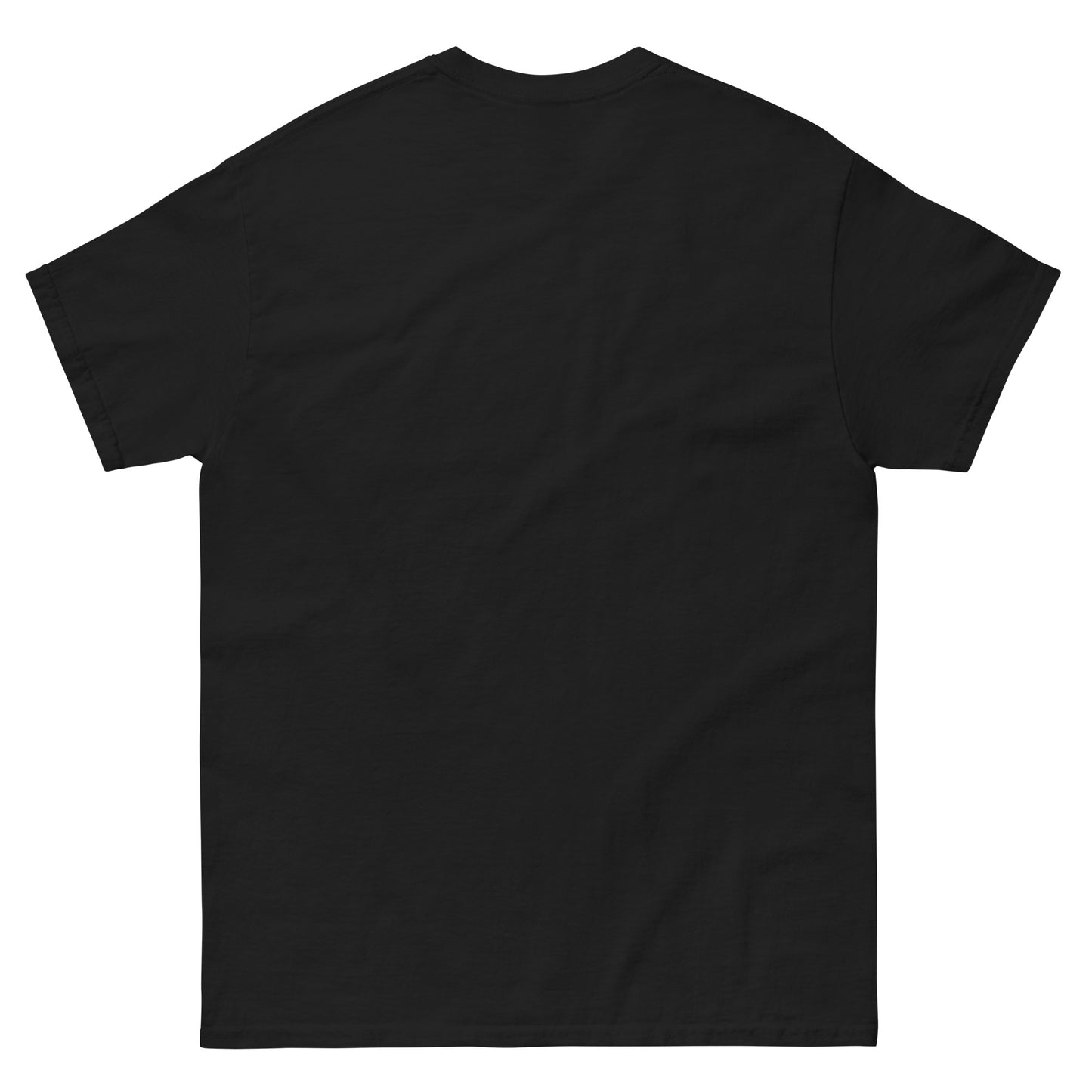 Black cat wearing a witch's hat. - Men's classic tee