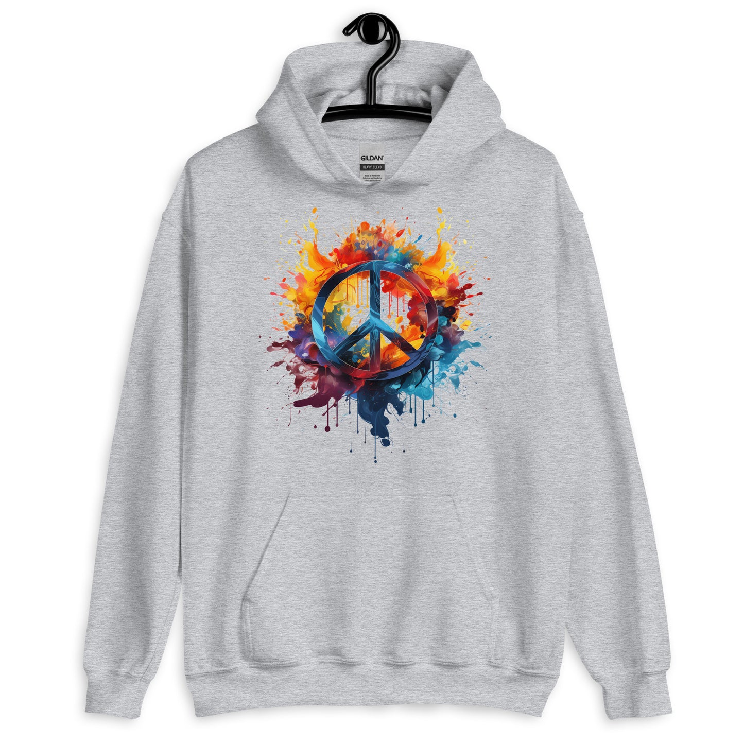 Peace symbol, peace sign - Unisex Hoodie