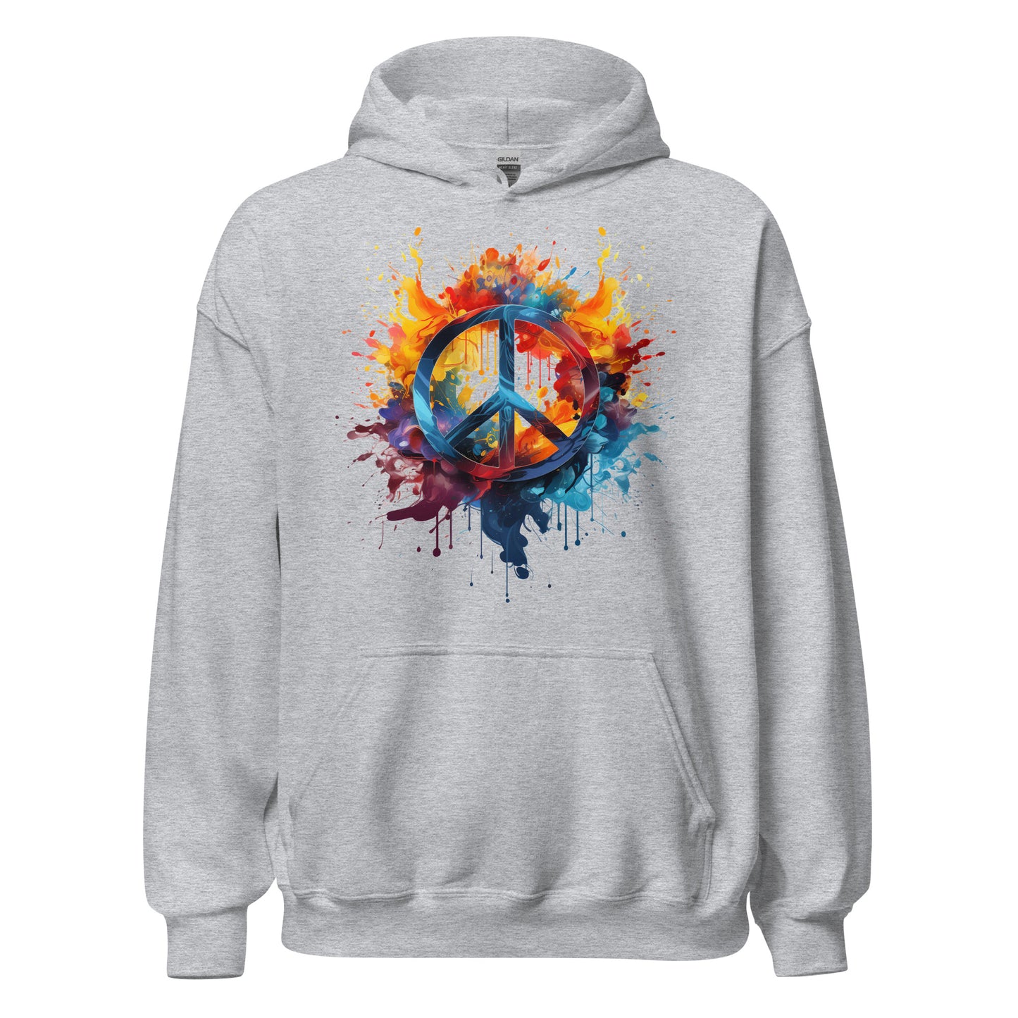 Peace symbol, peace sign - Unisex Hoodie