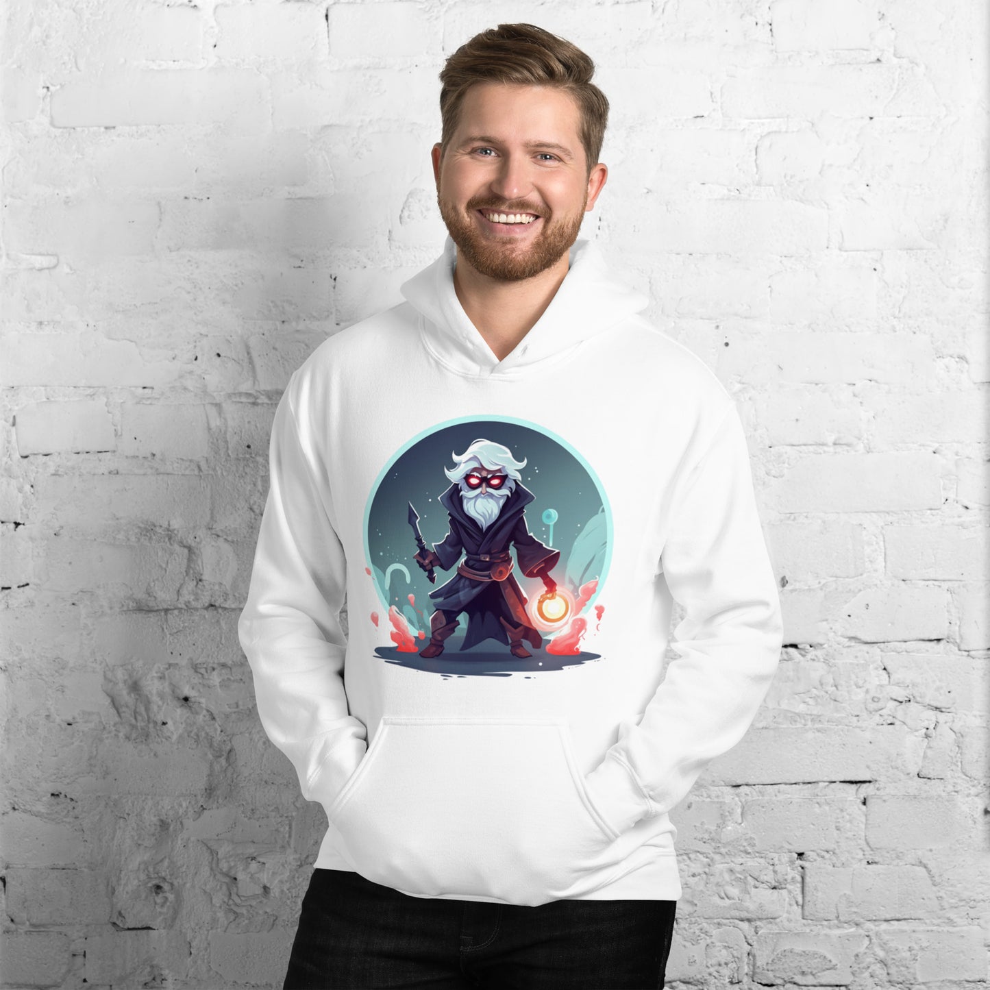 Powerful Magic Wizard - Unisex Hoodie