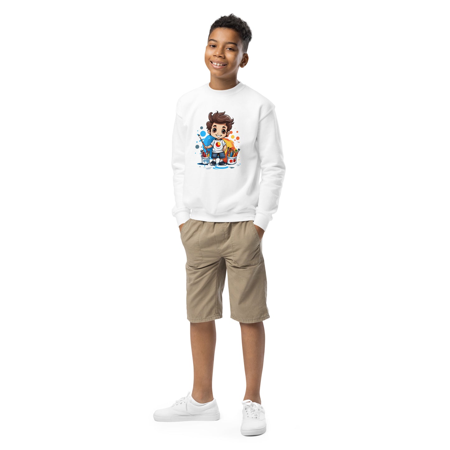 Youth crewneck sweatshirt